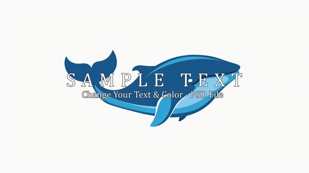 Blue Whale Illustration