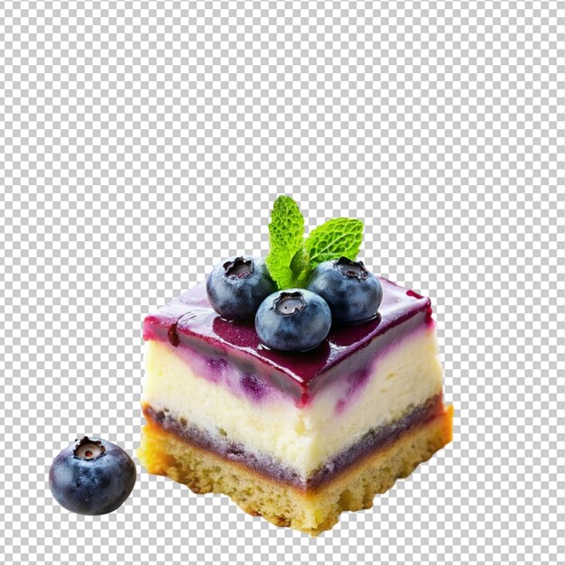 PSD blueberry cheesecake pastries