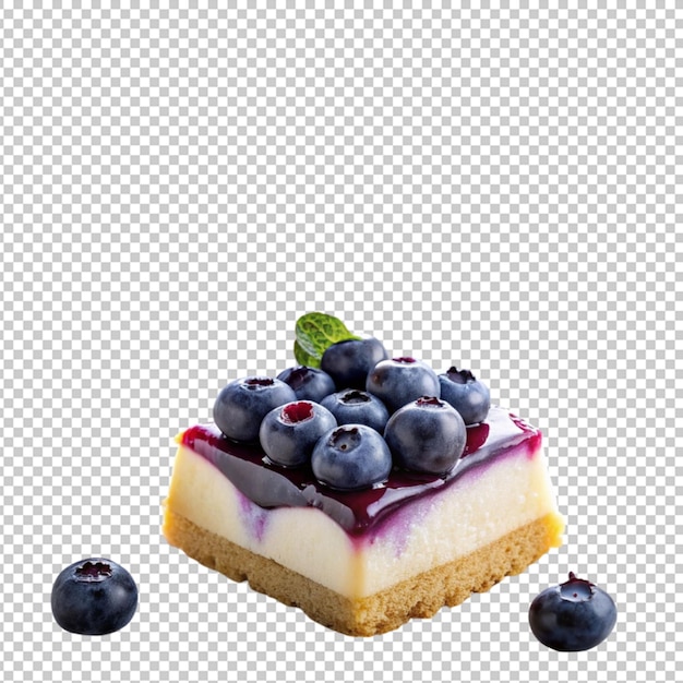 PSD blueberry cheesecake pastries