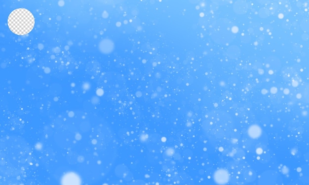 Blurred winter background