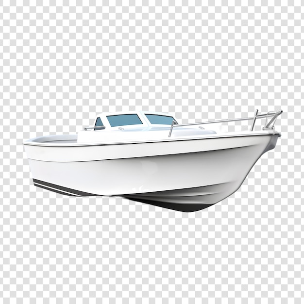 Boat isolated on transparent background