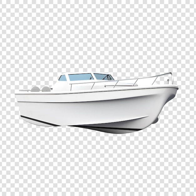 Boat isolated on transparent background