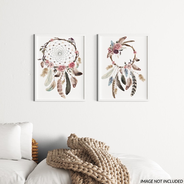 Boho Style Frame Set