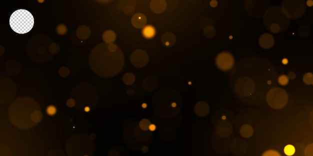 Bokeh lights effect background