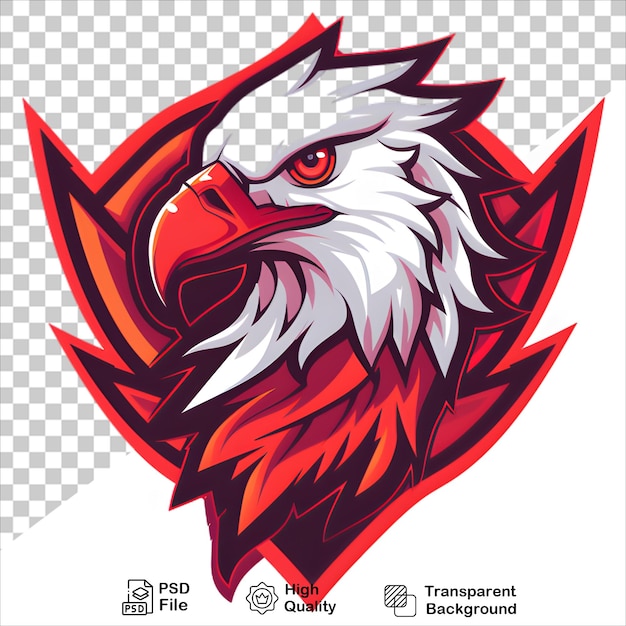 PSD bold eagle design for competitive gaming