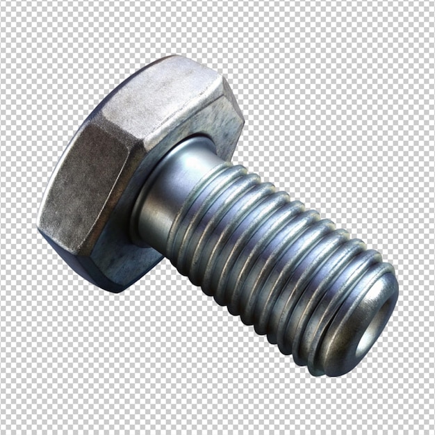 PSD bolt on white background