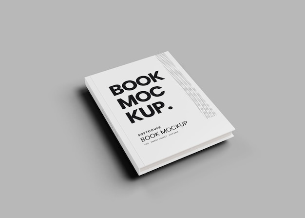 Book cover design mockup