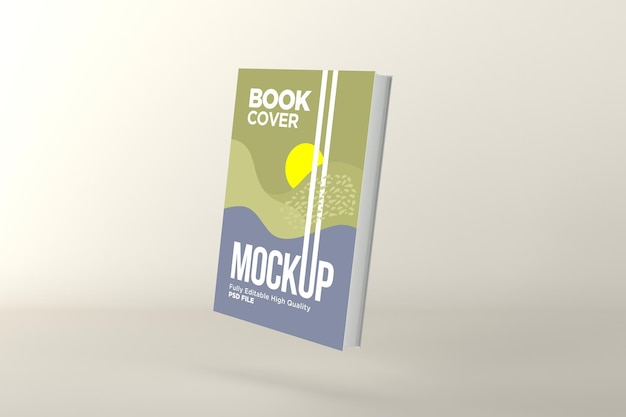 Book Cover Mockup 3d Rendering Illustration