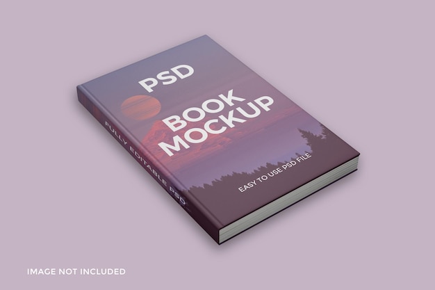 Book cover mockup design