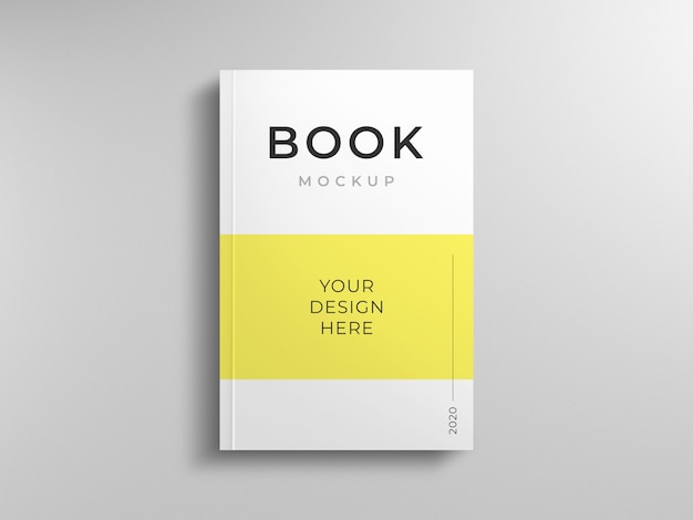 Book cover mockup template