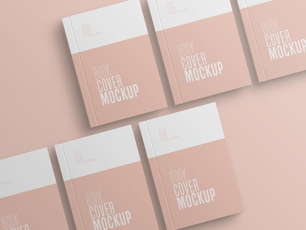 Book Cover Multiple  Mockup