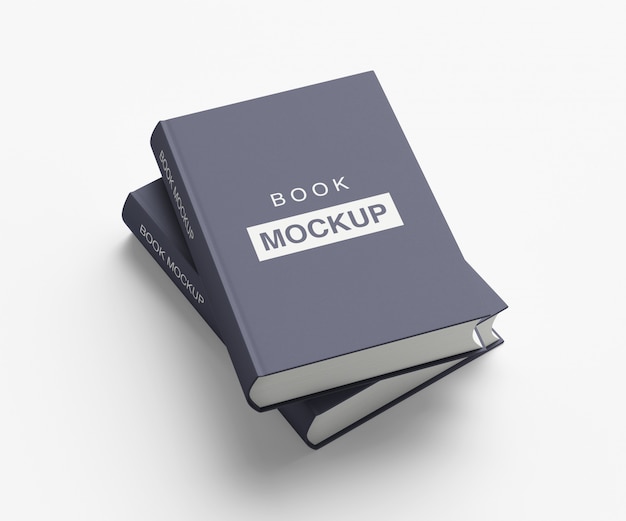 Book or magazine cover mockup