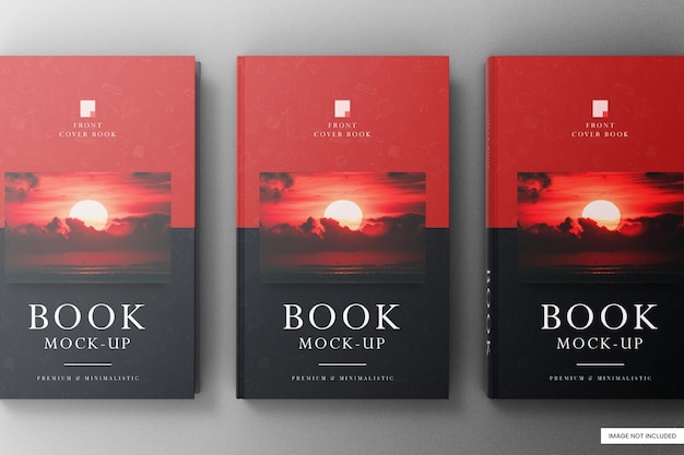 PSD book mockup psd template