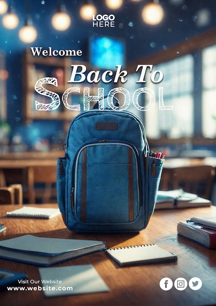 a book with a book titled back to school written on itback to school