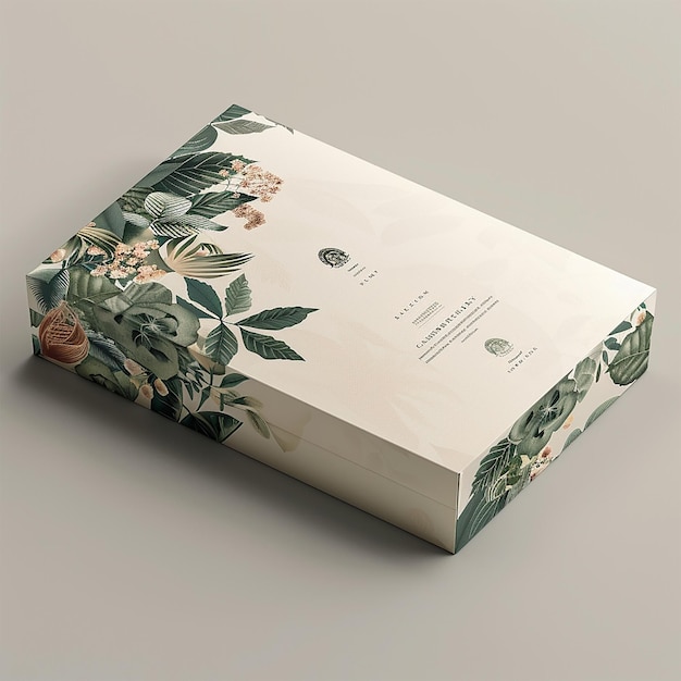 a book with a floral cover that says  the word  on the cover