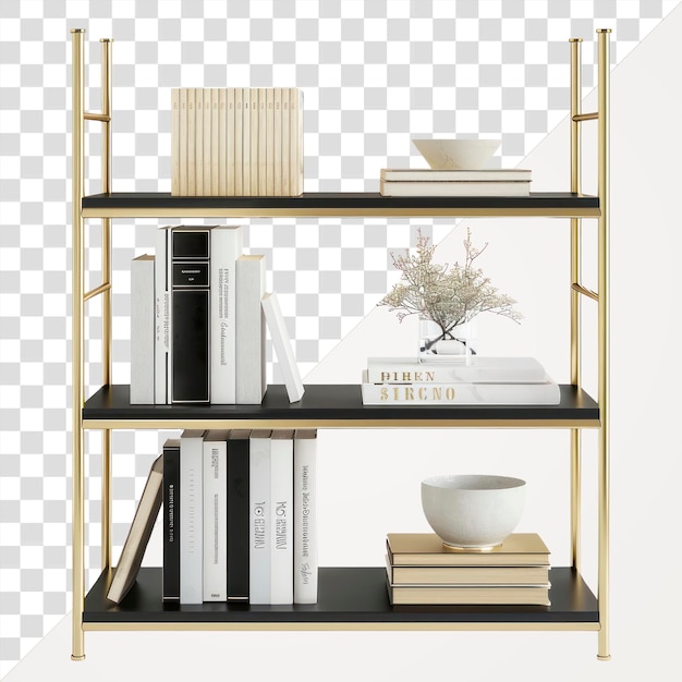 Bookshelf furniture bookcase plant