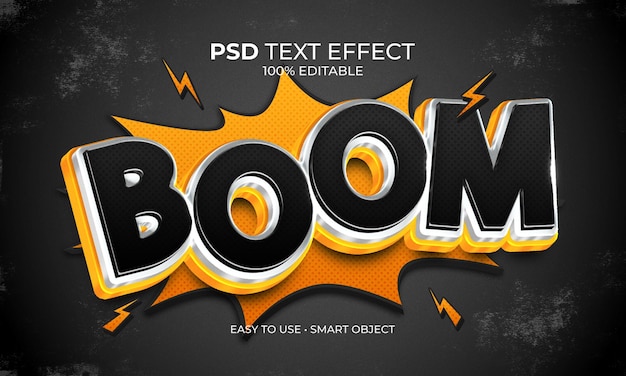 BOOM POP ART TEXT EFFECT