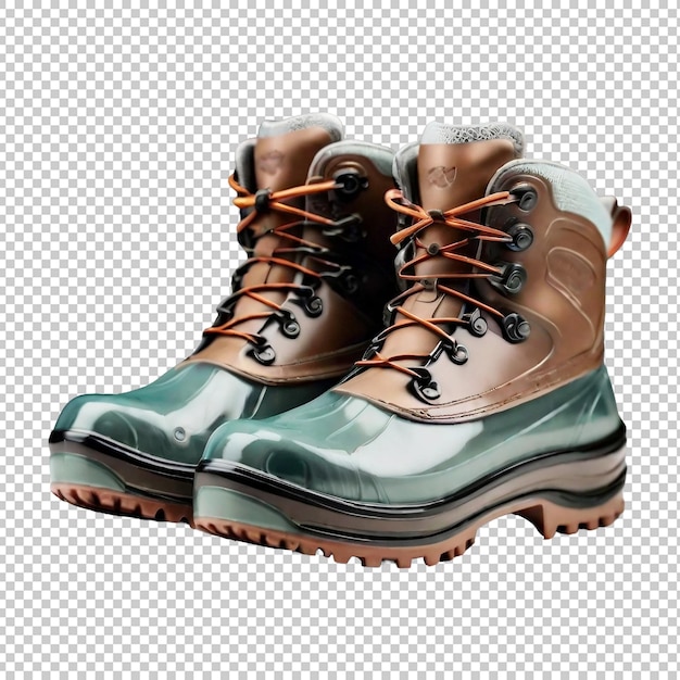 Boots isolated on transparent background