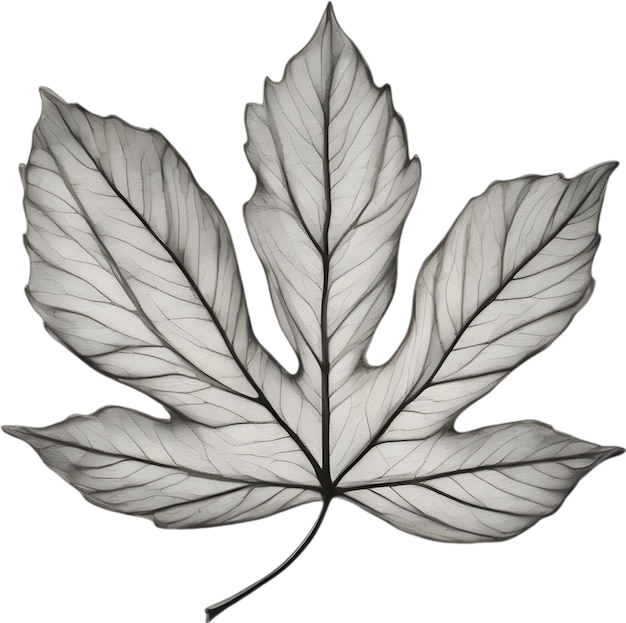 PSD botanical minimalist leaf leaf clipart