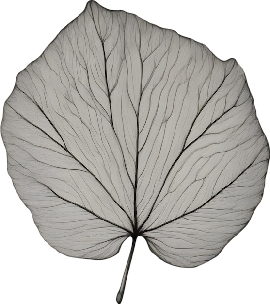 Botanical minimalist leaf Leaf Clipart