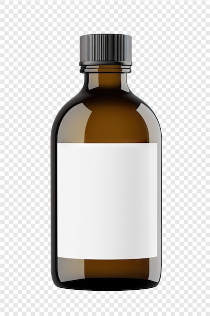 a bottle of brown liquid with a white label that says quot natural quot on it