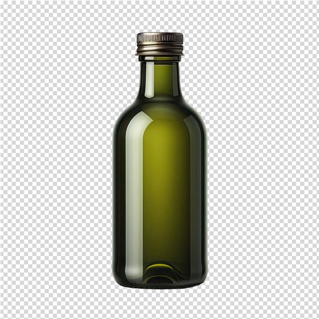 a bottle of green wine with a label that says empty