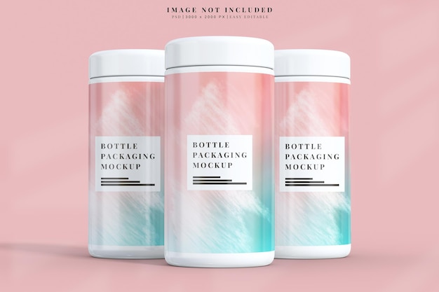 bottle mockup