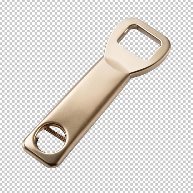 PSD bottle opener on transperent back ground