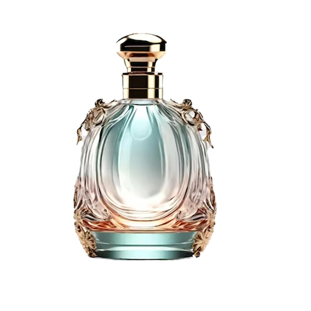 a bottle of perfume that is made by perfume