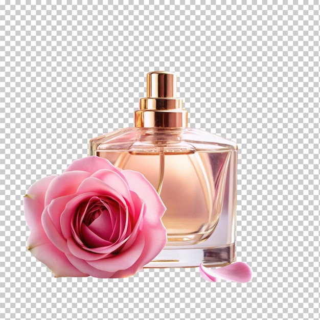 bottle of perfume women s eau de perfume on transparent background