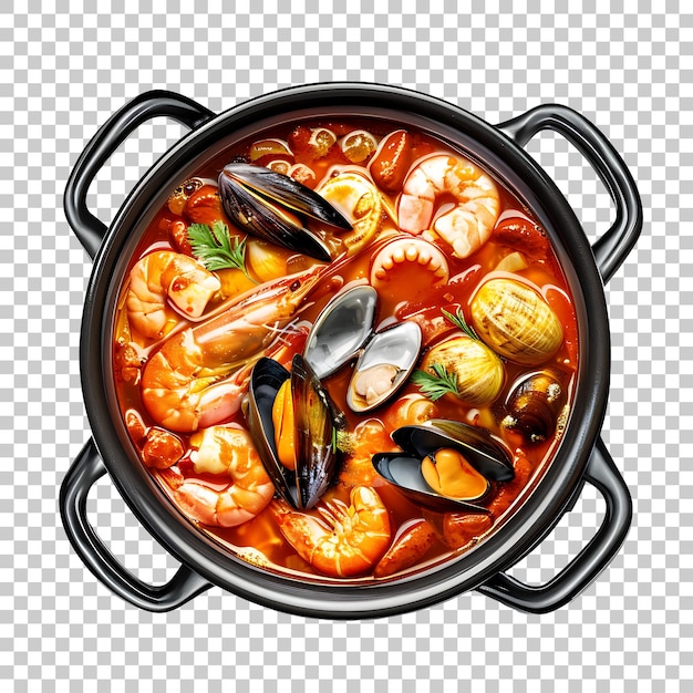 PSD bouillabaisse png with transparent background