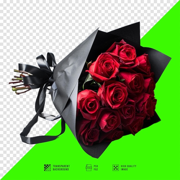 PSD bouquet image without background hd quality