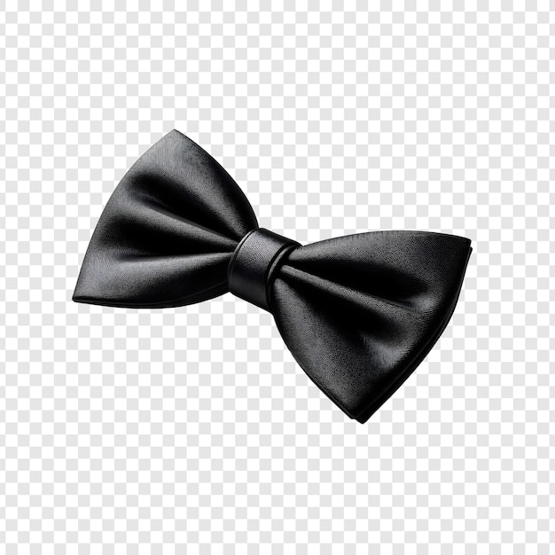 PSD bow tie isolated on transparent background