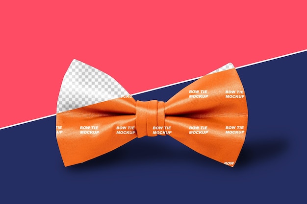 PSD bow tie mockup