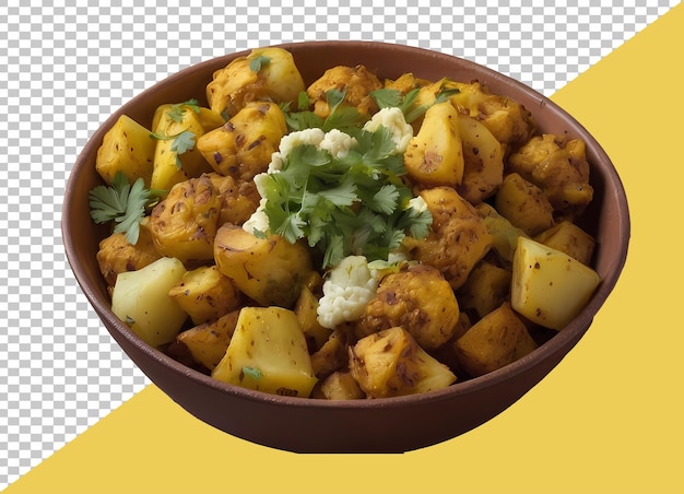 bowl of aloo gobi