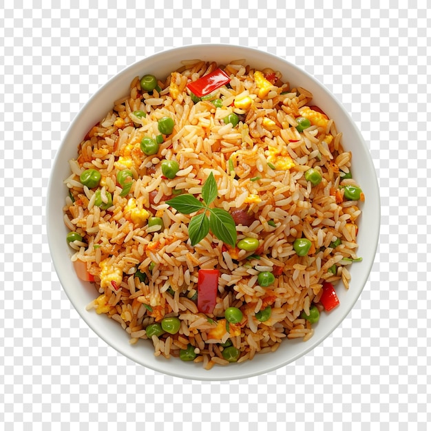 PSD a bowl of delicious fried rice