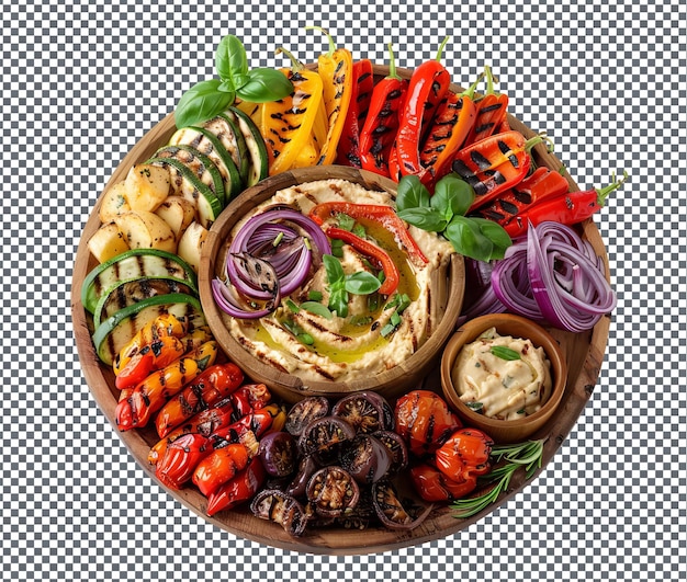 a bowl of food with a variety of vegetables in it