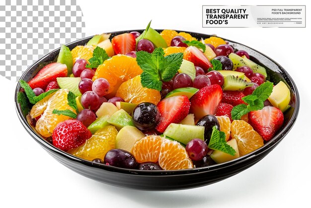 PSD a bowl of fruit with a black bowl of fruit in it