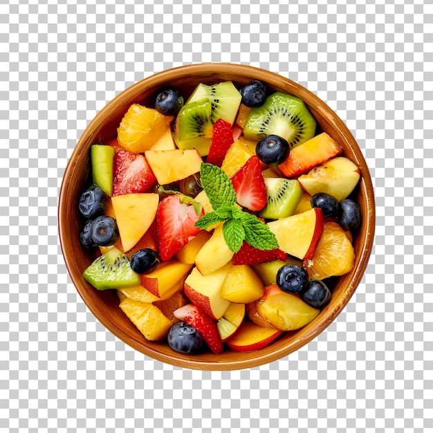 PSD a bowl of fruit with a strawberries and blueberries in it