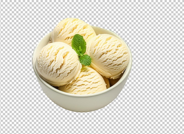 bowl of ice cream