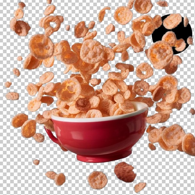 a bowl of popcorn and a soccer ball with a red bowl with popcorn in it