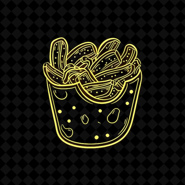 PSD a bowl of spaghetti with spaghetti and spaghetti on a black background