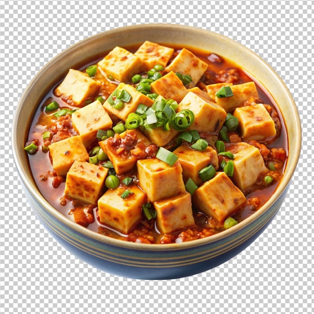 bowl of tasty maps tofu dish