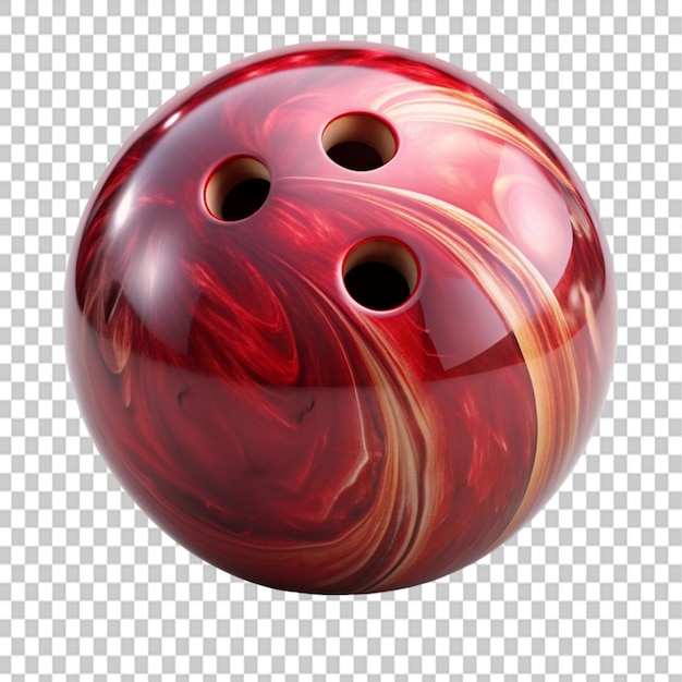 bowling ball on transparent background