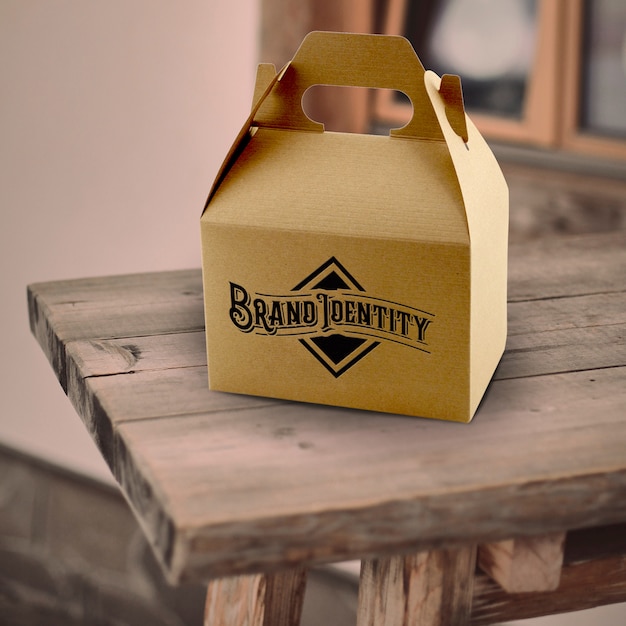 Box Packaging Mockup