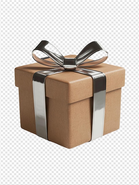 a box with a ribbon on it