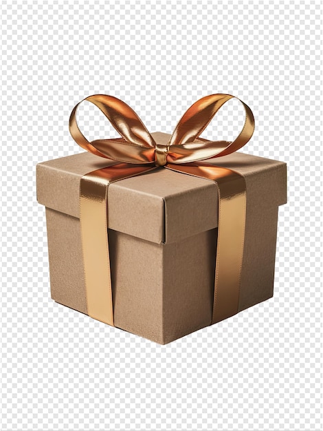 a box with a ribbon tied around it