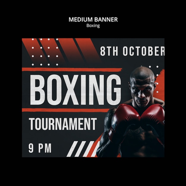 Boxing club template