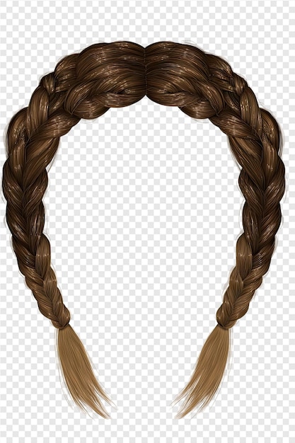 braided hair style for a hair salon