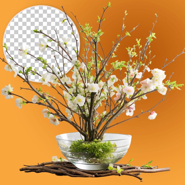 PSD branching spring centerpiece